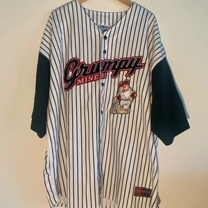 Disneyland Grumpy Miners #37 Mens Baseball Jersey